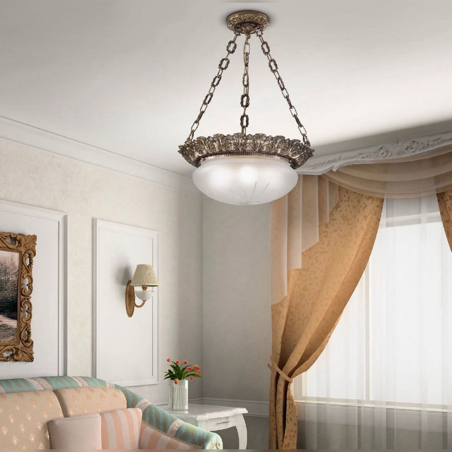 Nervilamp 730/5S chandelier