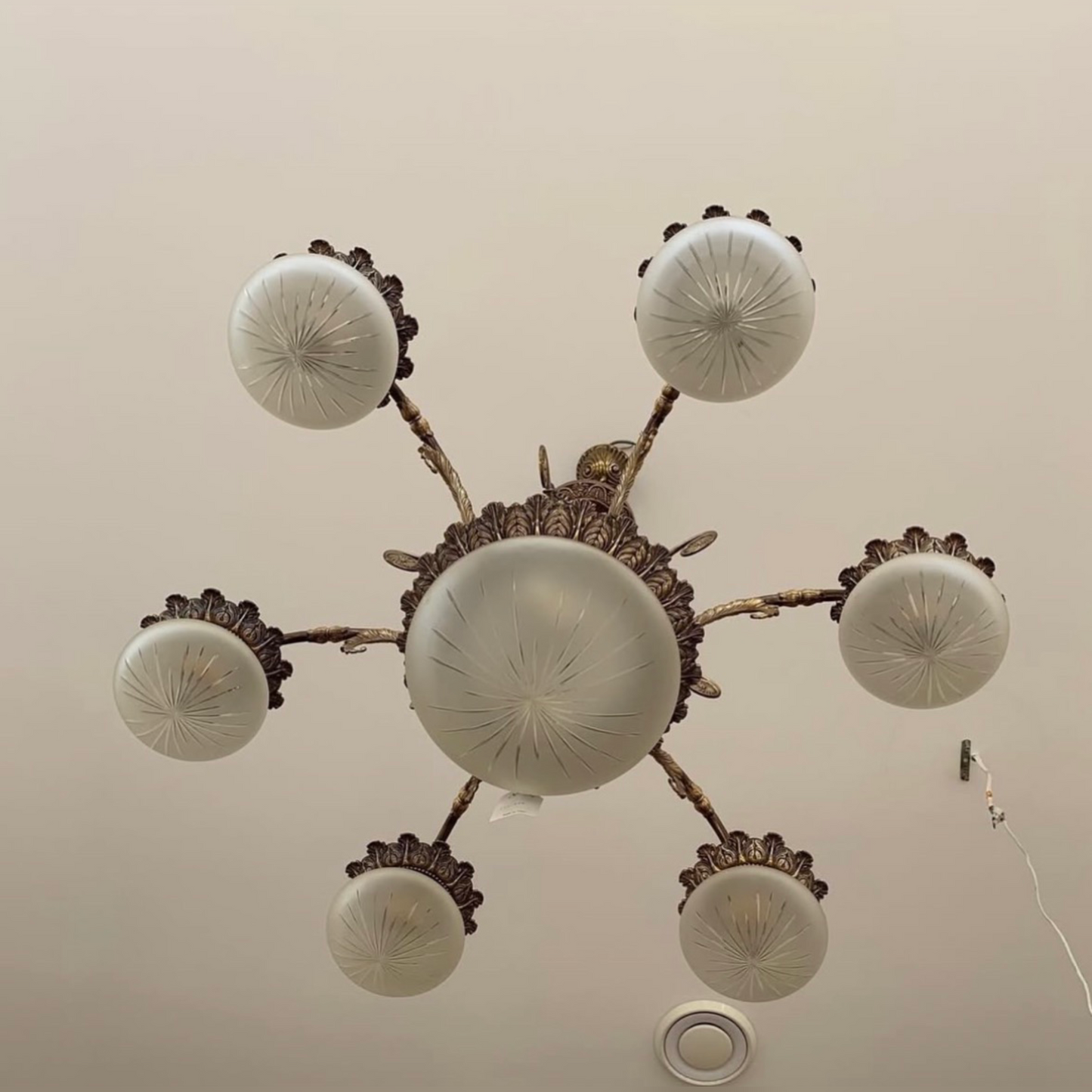 Nervilamp 730/6+2 chandelier