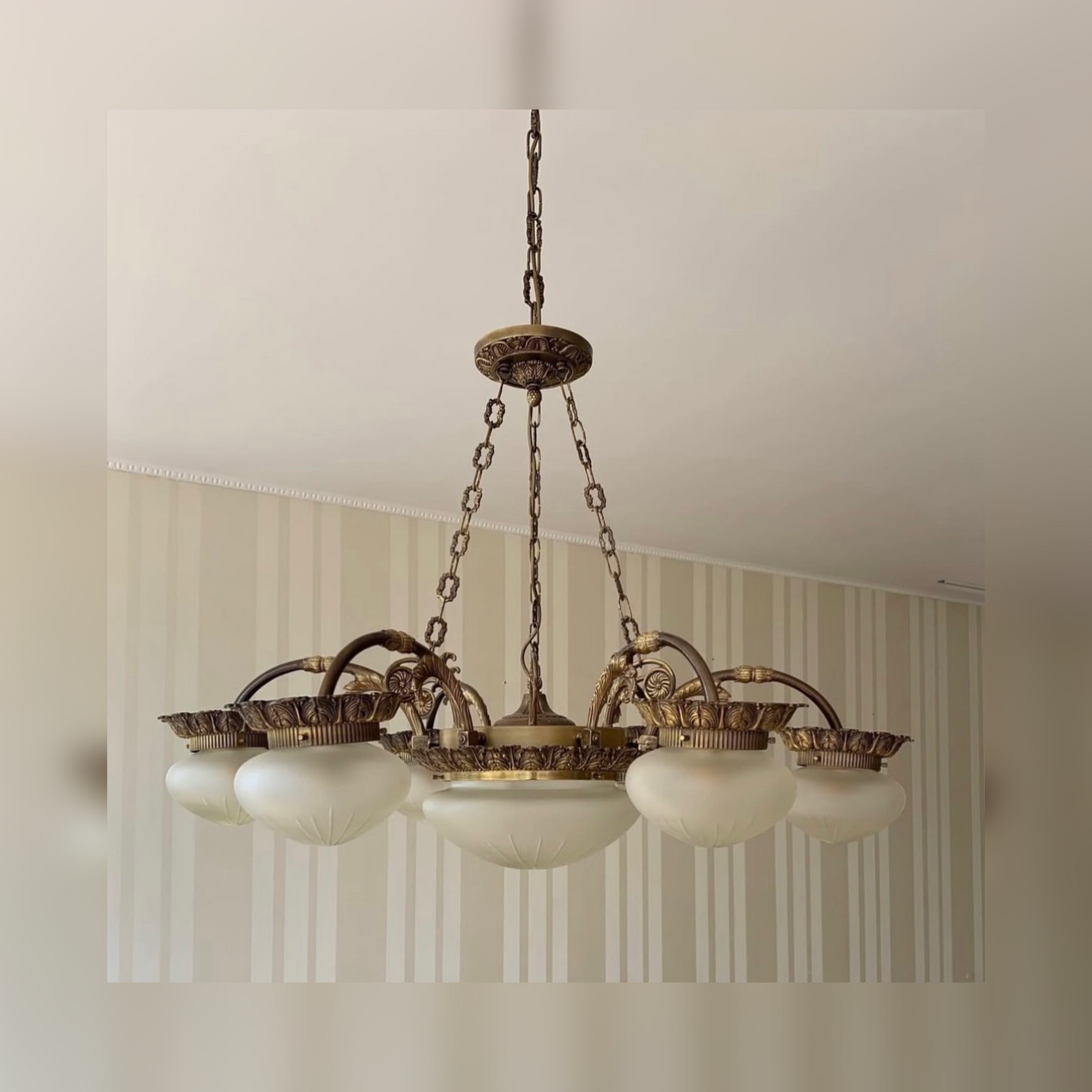 Nervilamp 730/6+2 chandelier