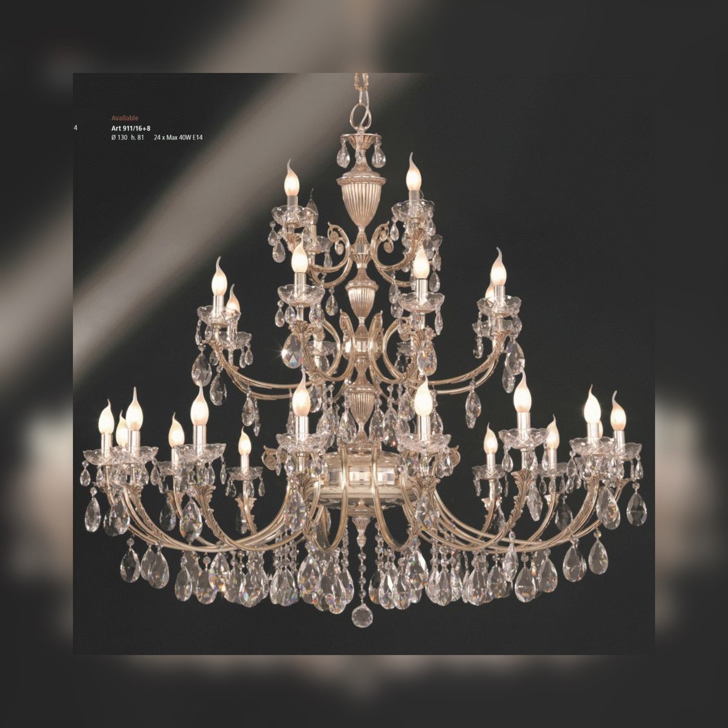 Nervilamp 911/16+8+4 chandelier