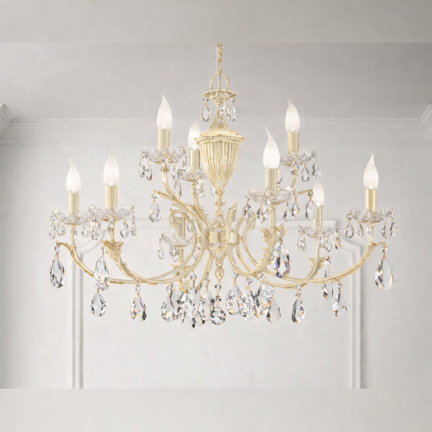 Nervilamp 910/6+3 chandelier